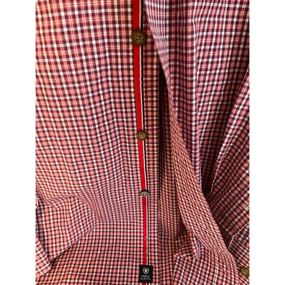 Men’s Ariat Pro Series Button Up XL NEW - Picture 5 of 9
